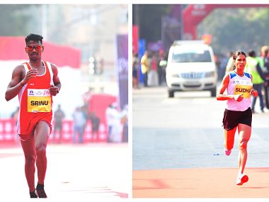 Mumbai Marathon 2020: Srinu Bugatha and Sudha Singh win in Indian Elite athlete men and women's category Mumbai Marathon 2020: Srinu Bugatha and Sudha Singh win in Indian Elite athlete men and women's category