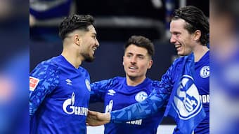Bundesliga: Michael Gregoritsch inspires Schalke to morale-boosting win over Borussia Monchengladbach on debut