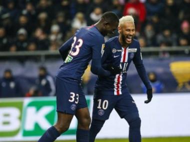 French League Cup: Marquinhos, Neymar set-up convincing victory for Paris Saint-Germain over Reims to seal final berth French League Cup: Marquinhos, Neymar set-up convincing victory for Paris Saint-Germain over Reims to seal final berth