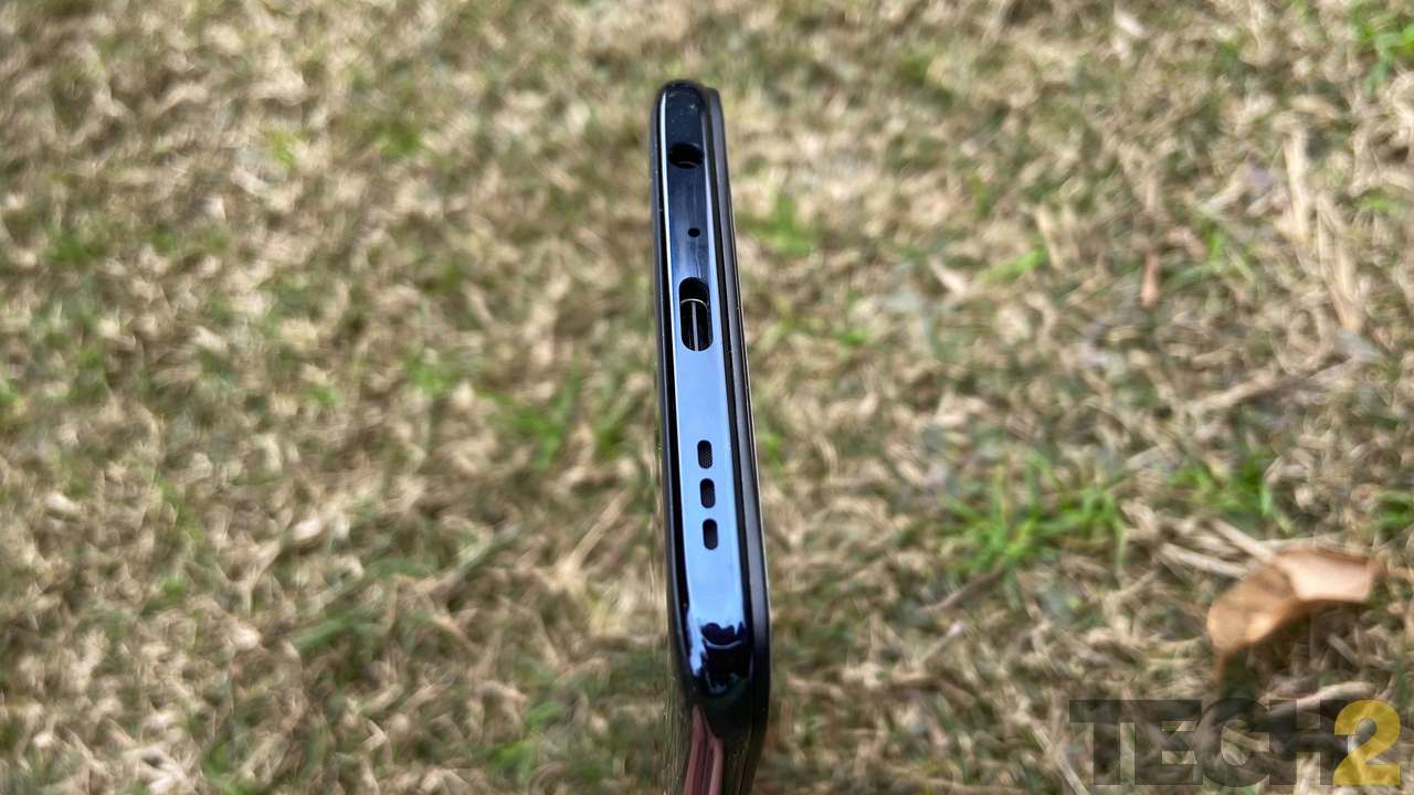 Oppo F15 comes with a type-C port. Image: tech2/Nandini Yadav