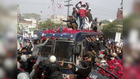 Pakistani court gives 55-year jail term to 86 members of radical party for participating in violent rallies against acquittal of Aasia Bibi