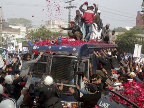 Pakistani court gives 55-year jail term to 86 members of radical party for participating in violent rallies against acquittal of Aasia Bibi Pakistani court gives 55-year jail term to 86 members of radical party for participating in violent rallies against acquittal of Aasia Bibi