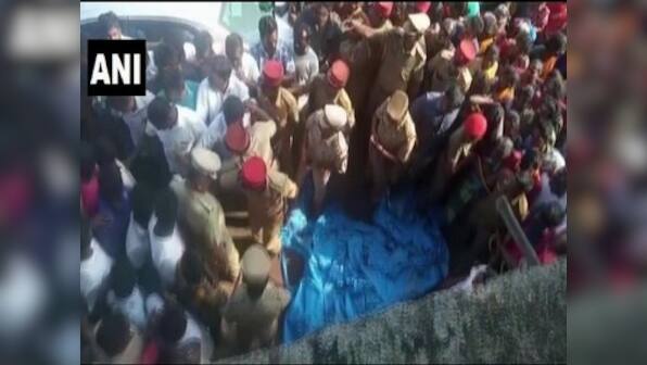 Gang hacks Congress functionary to death in Puducherry; locals stage sit-in demanding immediate arrest of assailants