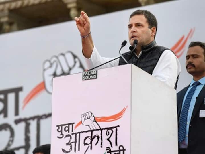 Yuva Akrosh rally in Jaipur: Youth answered with bullets when they raise questions over unemployment, claims Rahul Gandhi