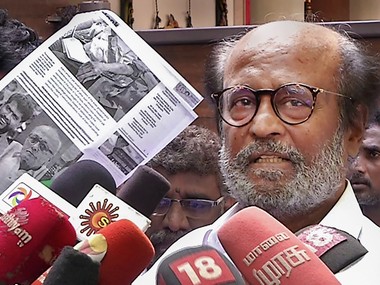 Will not apologise for remark on Periyar rally, says Rajinikanth; Tamil fringe outfit DVK moves Madras HC demanding FIR against actor Will not apologise for remark on Periyar rally, says Rajinikanth; Tamil fringe outfit DVK moves Madras HC demanding FIR against actor