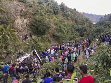 Rajouri bus accident: 7 killed, 24 injured as vehicle falls into gorge in Jammu and Kashmir; rescue, relief underway, say police Rajouri bus accident: 7 killed, 24 injured as vehicle falls into gorge in Jammu and Kashmir; rescue, relief underway, say police