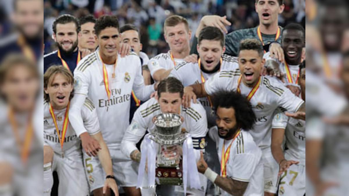 Spanish Super Cup: 10-man Real Madrid beat city rivals Atletico in penalty shoot-out to claim title