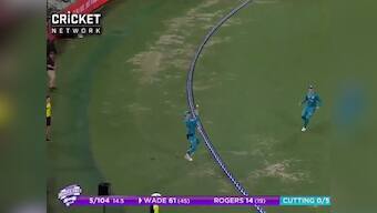 Watch: Matthew Renshaw, Tom Banton's catch to dismiss Matthew Wade in controversial fashion during BBL match