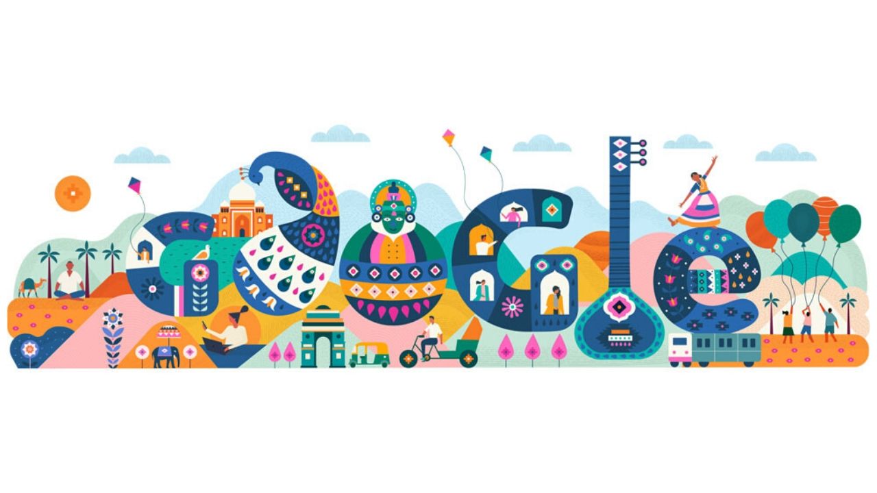 Republic Day 2020 celebrated in today's Google doodle highlighting India's cultural heritage Republic Day 2020 celebrated in today's Google doodle highlighting India's cultural heritage