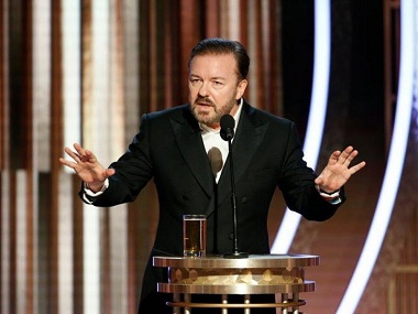 Golden Globes 2020: Ricky Gervais 'confuses' Joe Pesci for Baby Yoda, takes a dig at Felicity Huffman in his monologue Golden Globes 2020: Ricky Gervais 'confuses' Joe Pesci for Baby Yoda, takes a dig at Felicity Huffman in his monologue