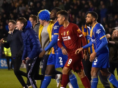 FA Cup: Liverpool squander two-goal lead against third-tier Shrewsbury to secure draw; Manchester United win big against Tranmere FA Cup: Liverpool squander two-goal lead against third-tier Shrewsbury to secure draw; Manchester United win big against Tranmere