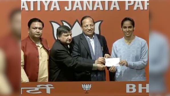 Badminton star Saina Nehwal joins BJP, says Prime Minister Narendra Modi inspires her