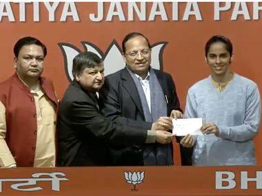 Badminton star Saina Nehwal joins BJP, says Prime Minister Narendra Modi inspires her