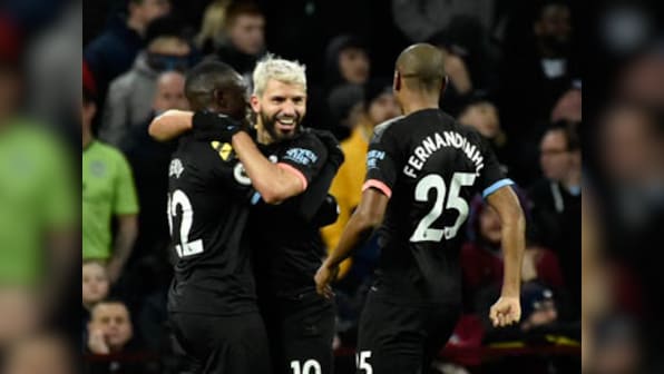 Premier League: Sergio Aguero bags hat-trick as Manchester City put six past struggling Aston Villa