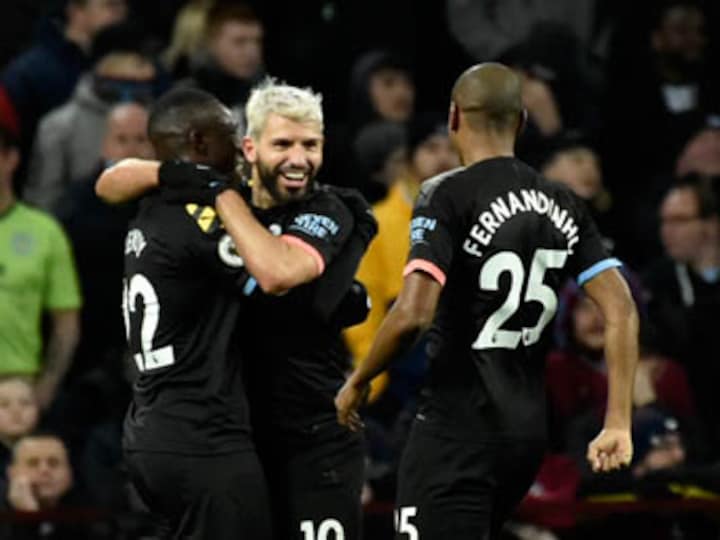Premier League: Sergio Aguero bags hat-trick as Manchester City put six past struggling Aston Villa