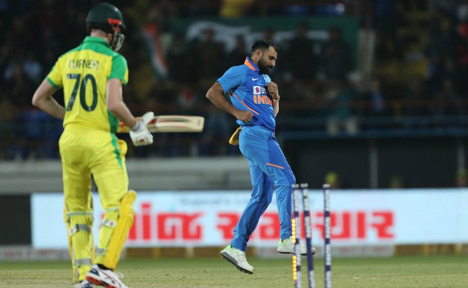 While Mohammed Shami was the least economical amongst the Indian bowlers, he was spot-on with his toe-crushing yorkers and picked up three wickets. Sportzpics 
