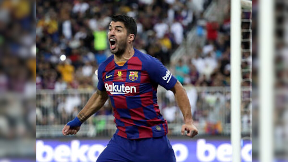 La Liga: Barcelona striker Luis Suarez sidelined for four months after undergoing knee surgery, confirms club