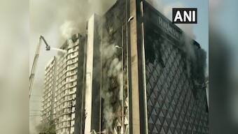 Gujarat: Massive blaze breaks out at seven-storey textile market in Surat; 60 fire engines rushed to spot