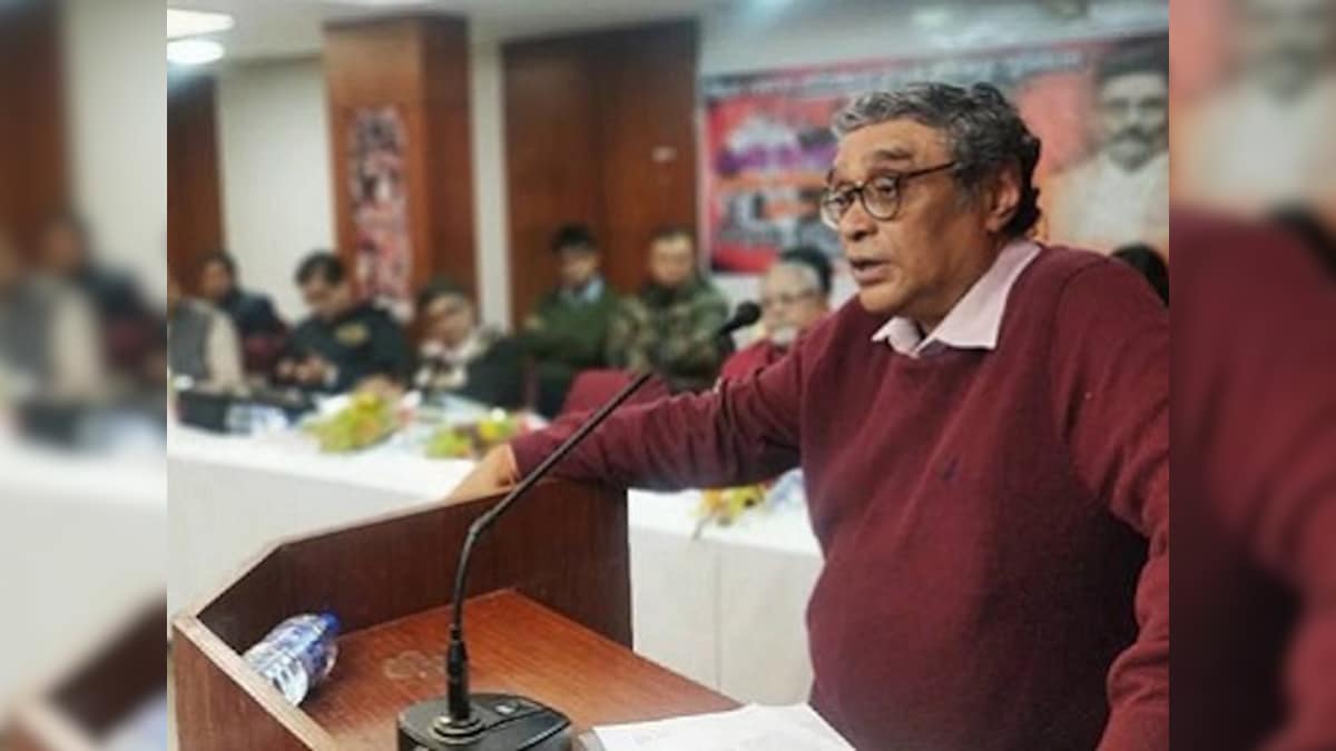 Swapan Dasgupta’s lecture on CAA stalled by SFI protest at Kolkata’s Visva Bharati University, students say won’t allow anyone who ‘promotes hatred’