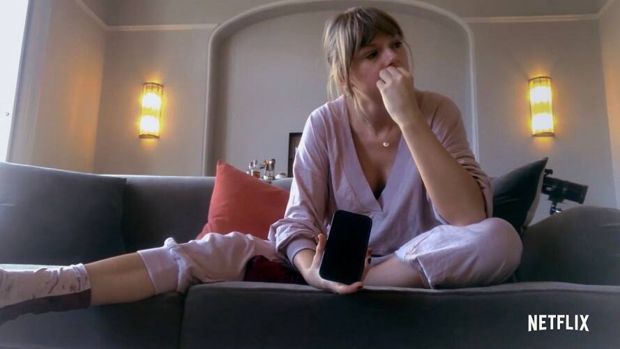 Taylor Swift in a still from the Miss Americana trailer | Twitter 