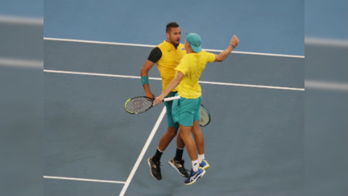 ATP Cup 2020: Nick Kyrgios, Alex de Minaur lead Australia into semi-finals with three-set win in doubles decider