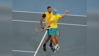 ATP Cup 2020: Nick Kyrgios, Alex de Minaur lead Australia into semi-finals with three-set win in doubles decider