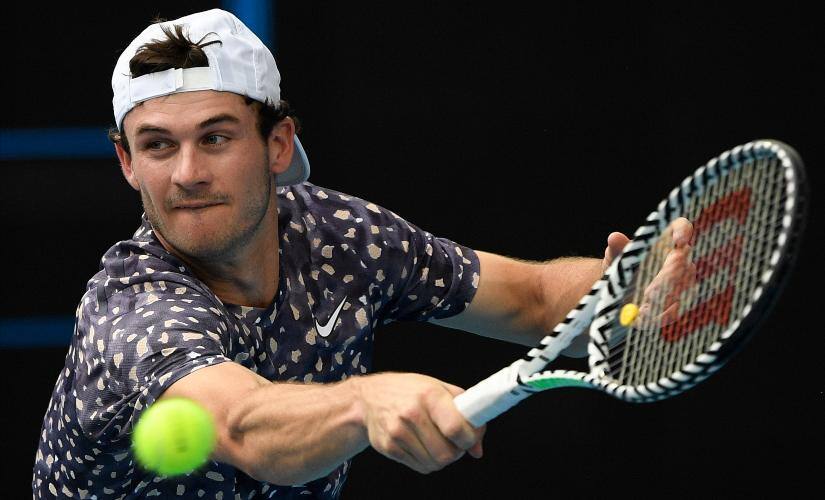 Tommy Paul had never won a Grand Slam match until this week. AP 
