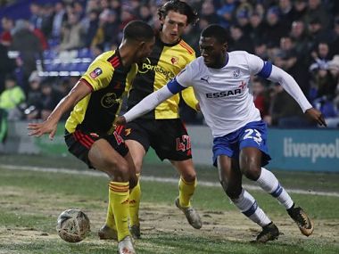 FA Cup: Third-tier club Tranmere Rovers stun Watford in extra time to set-up fourth-round clash against Manchester United FA Cup: Third-tier club Tranmere Rovers stun Watford in extra time to set-up fourth-round clash against Manchester United