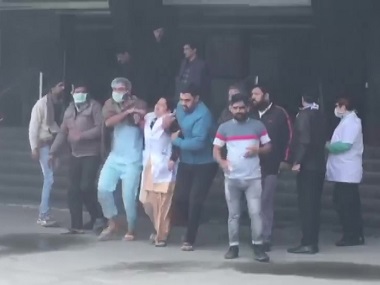 Fire breaks out at Noida's ESI Hospital; at least six fire tenders deployed for fire-fighting, rescue operations Fire breaks out at Noida's ESI Hospital; at least six fire tenders deployed for fire-fighting, rescue operations