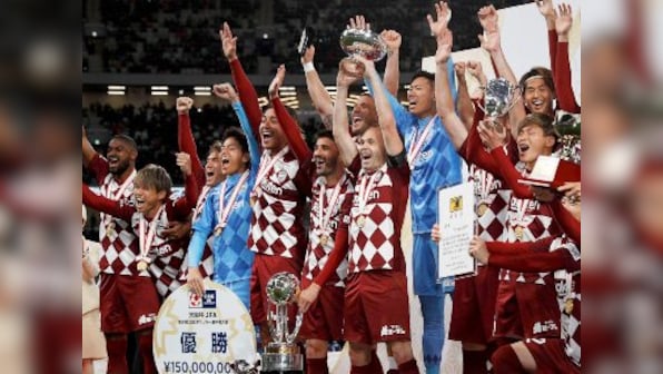 Vissel Kobe's Spanish striker David Villa calls time on glittering career with Emperor's Cup title