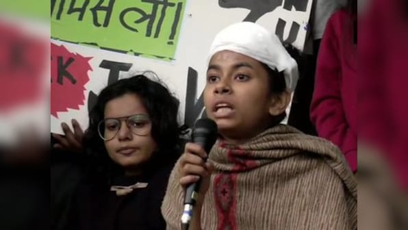 Aishe Ghosh and three others appear for questioning before Delhi Police SIT regarding 5 Jan violence in JNU campus