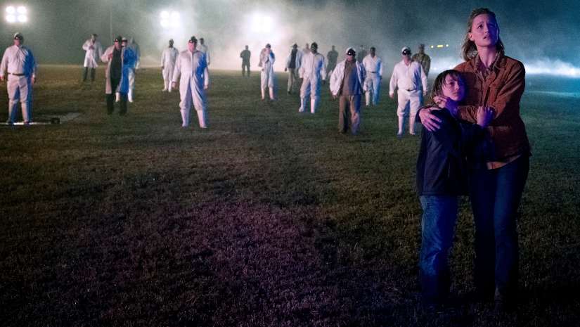 A first look still from Amazing Stories. Image from Twitter @The_GWW