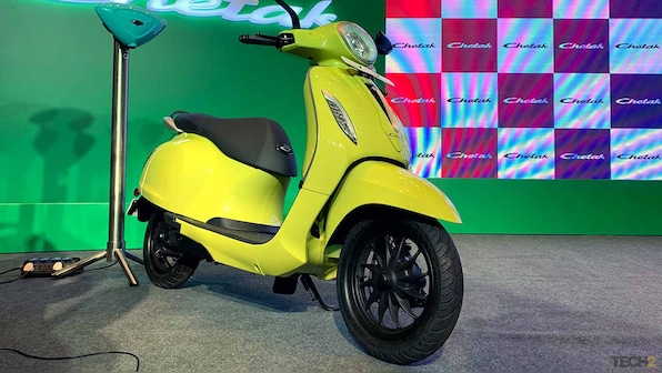 Bajaj Chetak all-electric scooter launched in India at a starting price of Rs 1 lakh