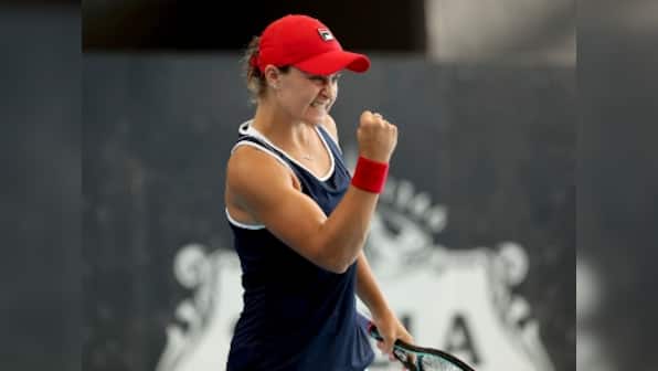Adelaide International: World No 1 Ashleigh Barty beats Dayana Yastremska in straight sets to clinch first title on home soil
