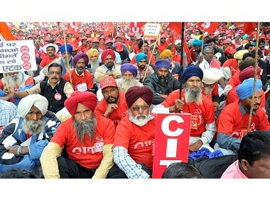 Trade unions claim at least 25 crore people likely to participate in nationwide strike against govt's 'anti-people' policies tomorrow