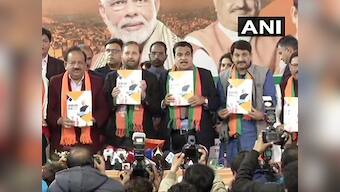 Delhi polls: BJP promises wheat flour at Rs 2 per kg and clean drinking water in manifesto; AAP calls document 'barbadi patra'
