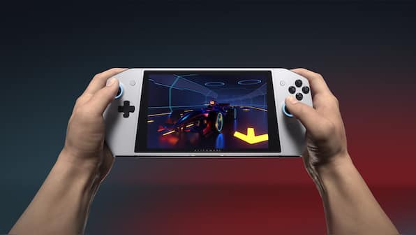 Alienware’s Concept UFO prototype is a handheld gaming PC like the Nintendo Switch