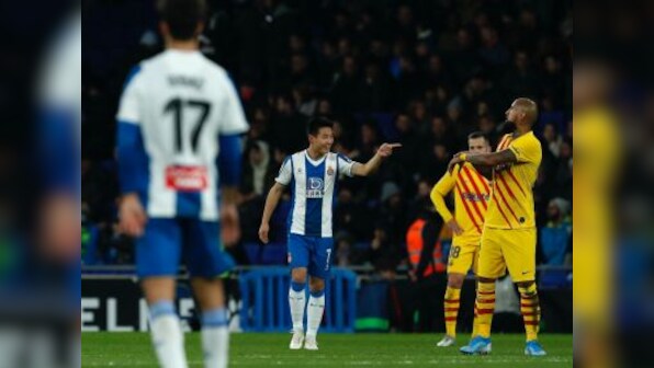 LaLiga: Barcelona held by Espanyol in Catalan derby, tied with Real Madrid at midway point