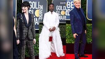 Golden Globes 2020: Phoebe Waller-Bridge, Billy Porter, Ellen DeGeneres's pant suits dominate red carpet