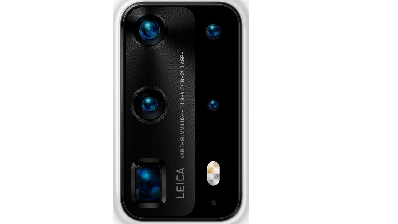 Huawei P40 Pro leaked camera sensor. Image: Evan Blass /twitter