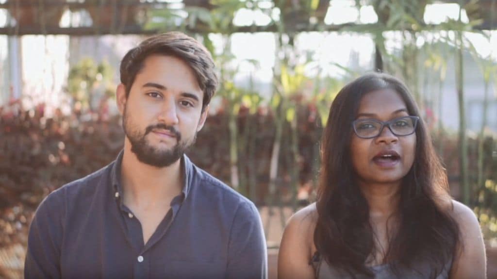 Neelima Vallangi and Deej Phillips collaborated to make the documentary film after being increasingly concerned about the climate crisis and to raise awareness about the topic. Photo: screenshot from documentary video.