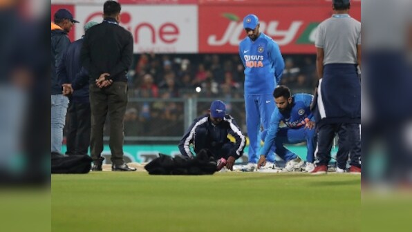 India vs Sri Lanka: Rain plays spoilsport, first T20I called off without a ball bowled due to wet patches on pitch