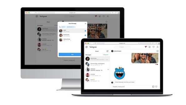 Instagram finally lets you send Direct Messages from the web app