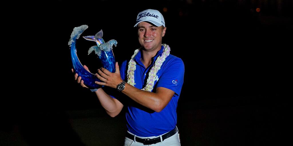 Justin Thomas survives 'disaster' at the 72nd hole to win Tournament of