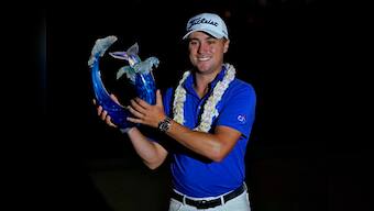 Justin Thomas survives 'disaster' at the 72nd hole to win Tournament of Champions in a three-way playoff