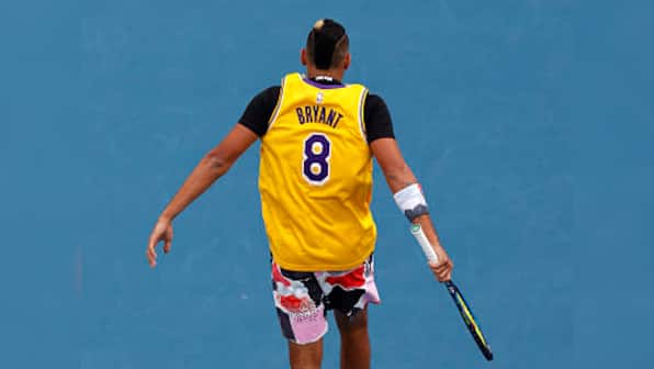Australian Open 2020: Nick Kyrgios, Coco Gauff, Caty McNally pay respects to NBA legend Kobe Bryant