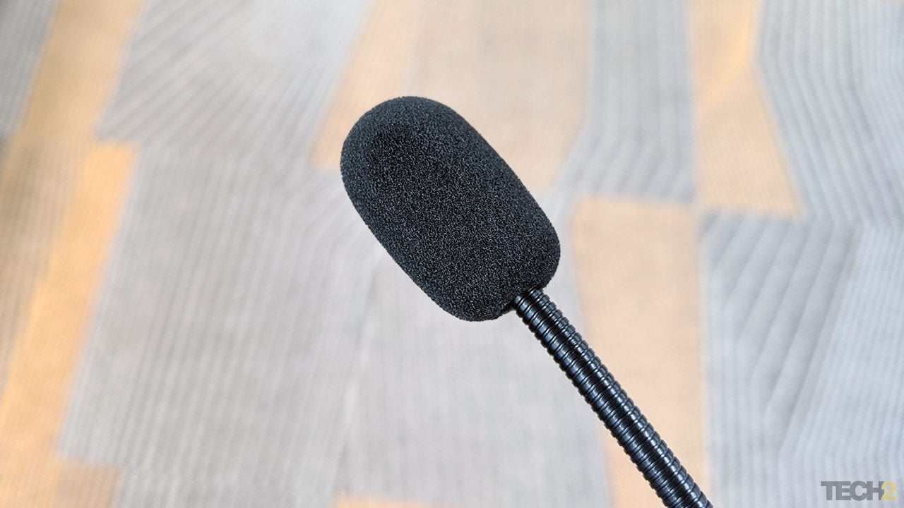 Detachable pro-grade microphone on the Logitech G Pro X. Image: Abhijit Dey/tech2