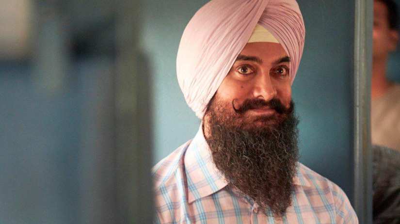 Aamir Khan in and as Laal Singh Chaddha. Image from Twitter