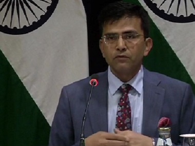 No role for third party in solving Kashmir issue, says MEA spokesperson Raveesh Kumar after Donald Trump’s latest offer of mediation No role for third party in solving Kashmir issue, says MEA spokesperson Raveesh Kumar after Donald Trump’s latest offer of mediation