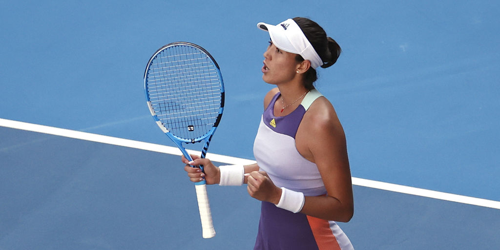 Garbine Muguruza beats Tunisia's Ons Jabeur to win WTA Chicago Fall Classic title Garbine Muguruza beats Tunisia's Ons Jabeur to win WTA Chicago Fall Classic title